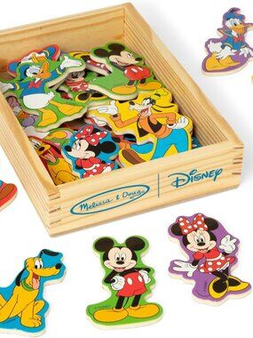 Melissa & Doug Disney Mickey Mouse Clubhouse Wooden Character Magnets (20 pcs)